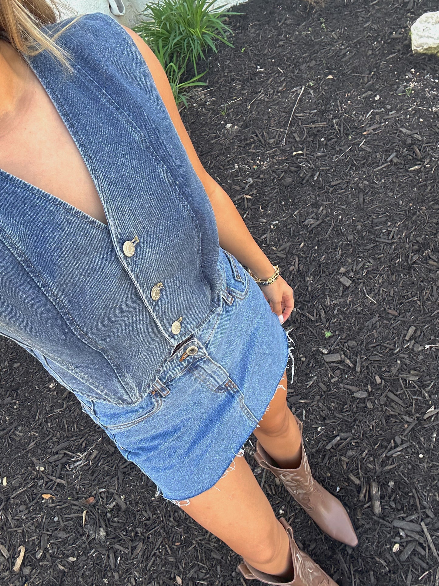 Rodeo Ready Denim Vest