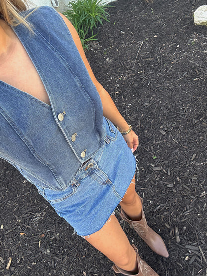 Rodeo Ready Denim Vest