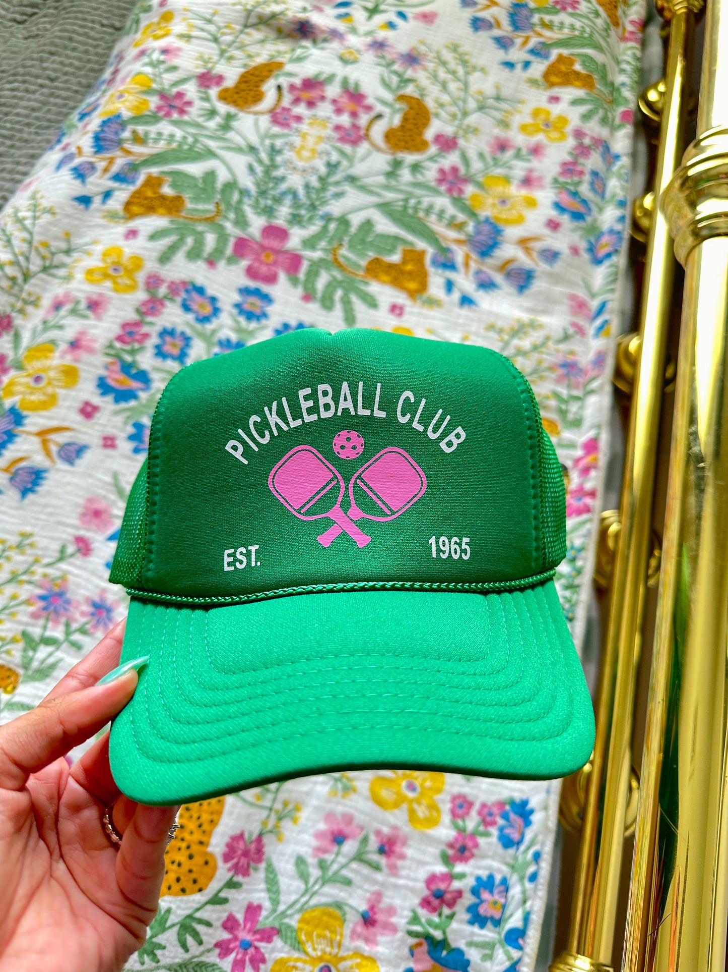 Pickleball Club Trucker- Green