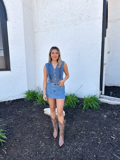 Rodeo Ready Denim Vest