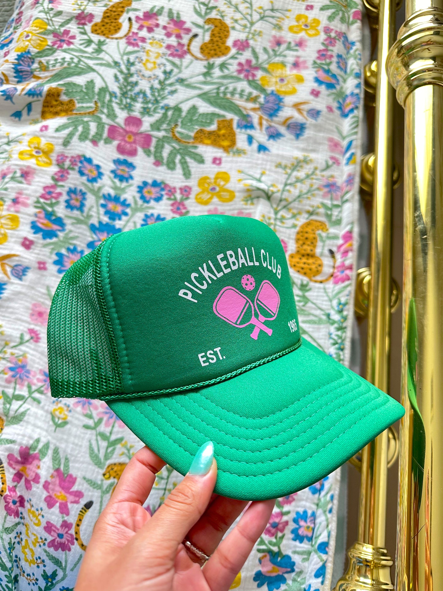 Pickleball Club Trucker- Green