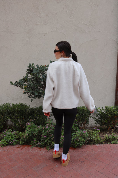 Free Fall Fleece Jacket - Ivory