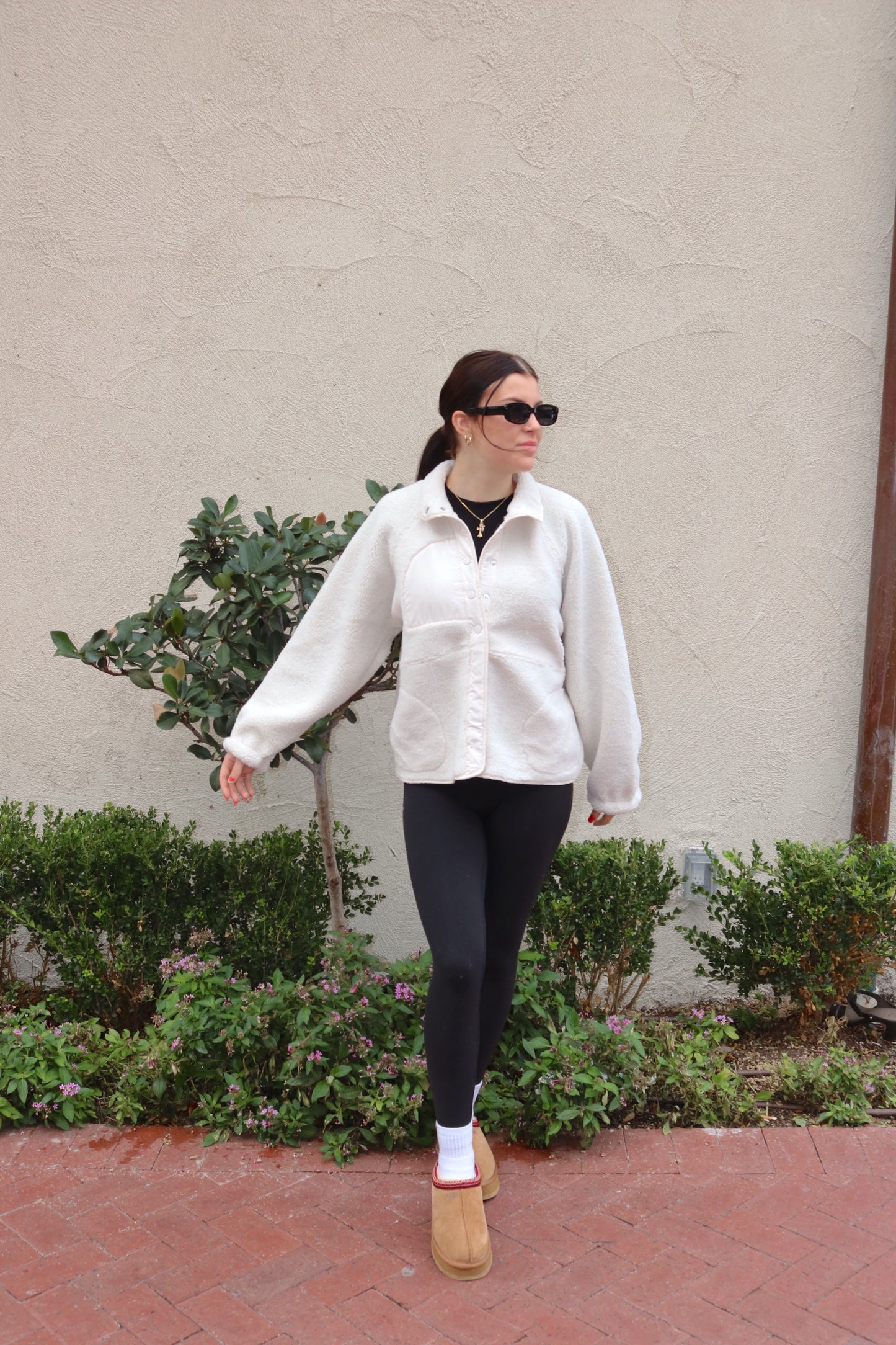 Free Fall Fleece Jacket - Ivory